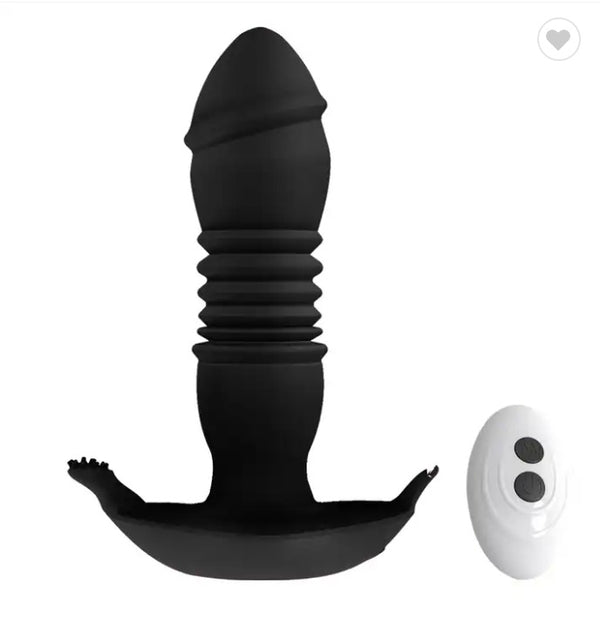 SISU BLACK VIB + THRUSTING - Adult Pleasure Toy