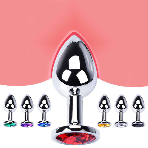 SISU Anal Plug Set with Diamond (Set of 3)