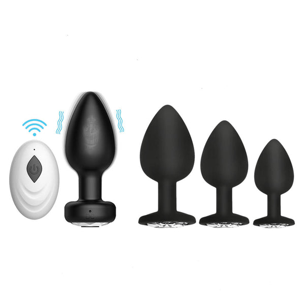 SISU WIRELESS REMOTE CONTROL ANL PLUG SET - Adult Pleasure Toys